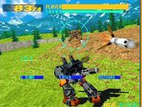 une photo d'Ã©cran de Virtual On - Cyber Troopers sur Sega Saturn